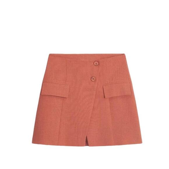 WeWoreWhat Blazer Mini Skirt in Clay Size Small New - Picture 1 of 5